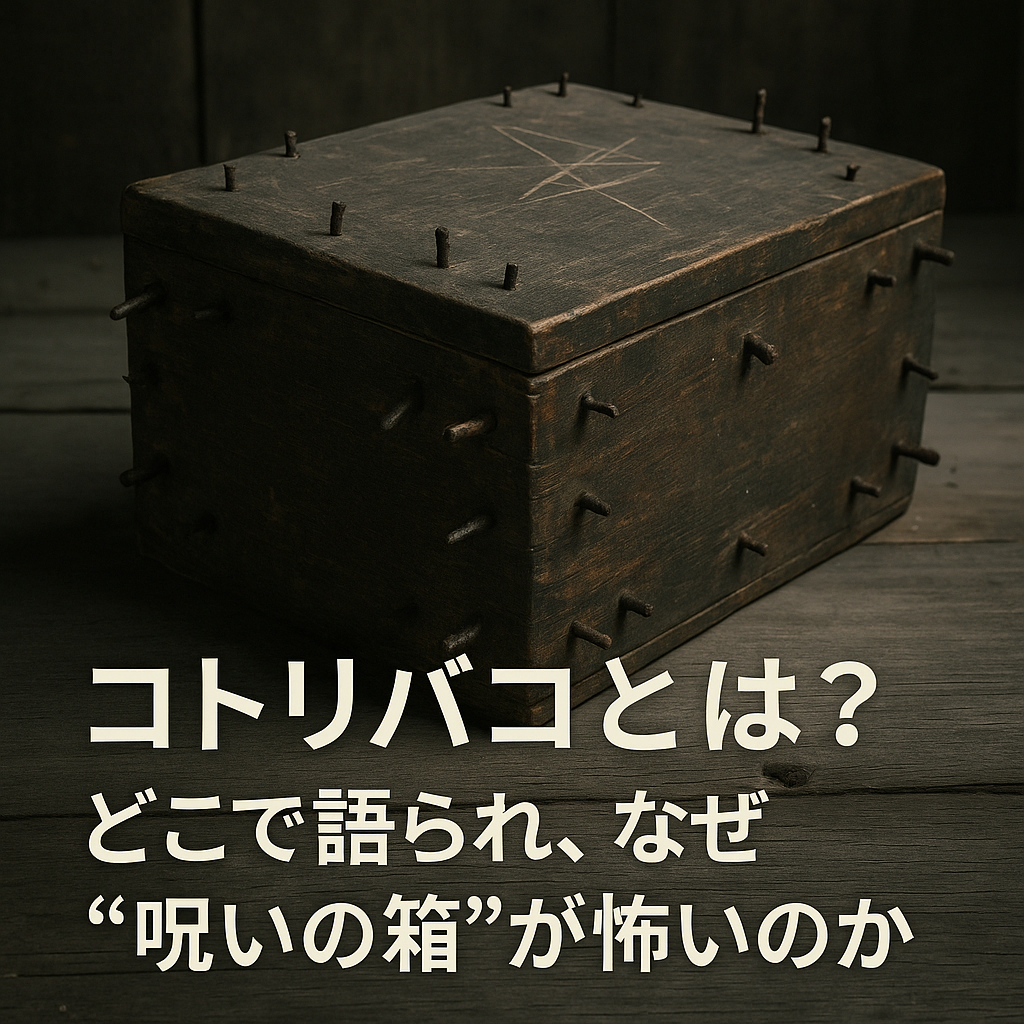 コトリバコの中身と実在の真相|2chオカルト板の呪いの箱の正体