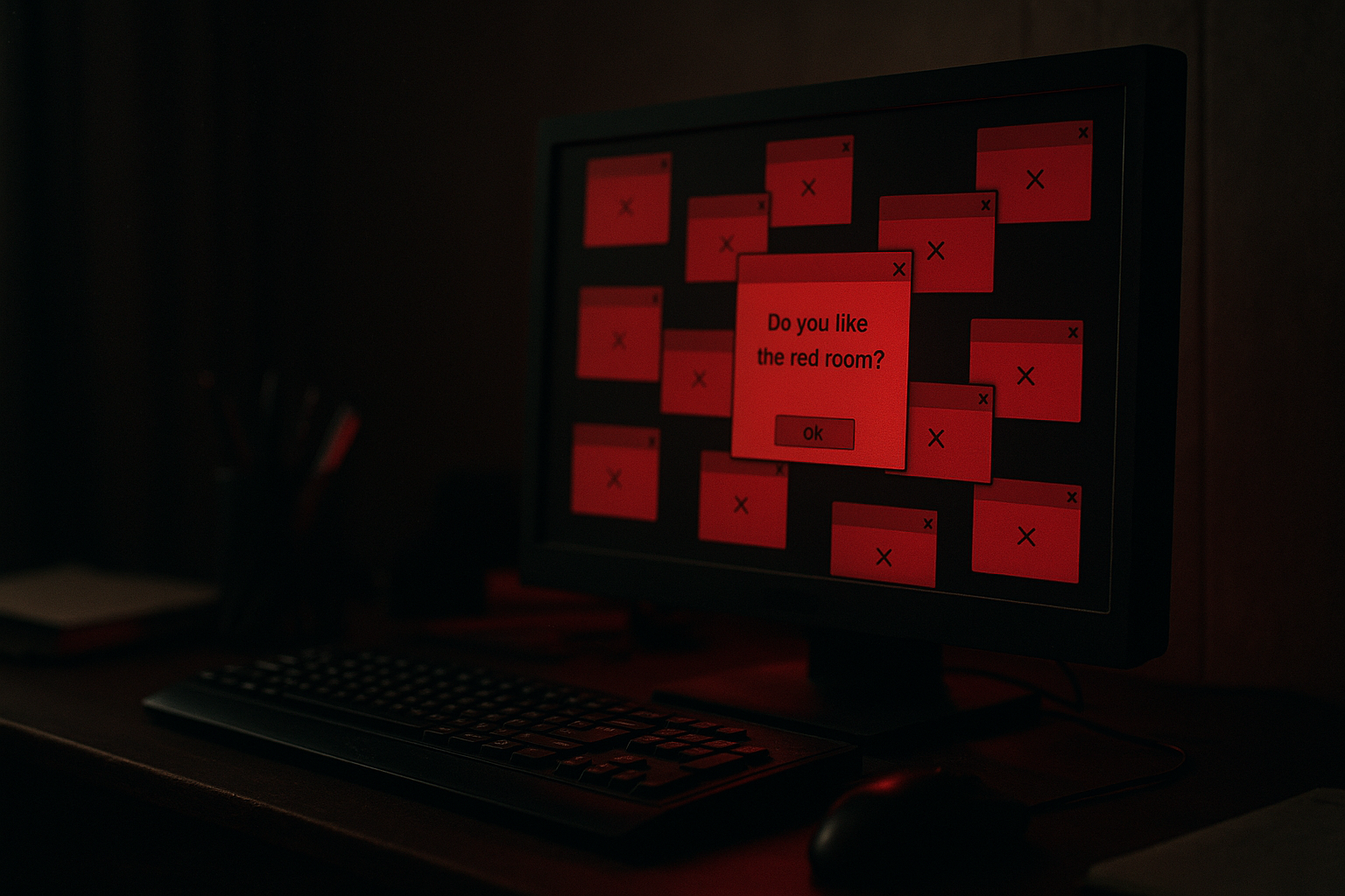 赤い部屋って何の話？ネットで広まった“見てはいけないページ”