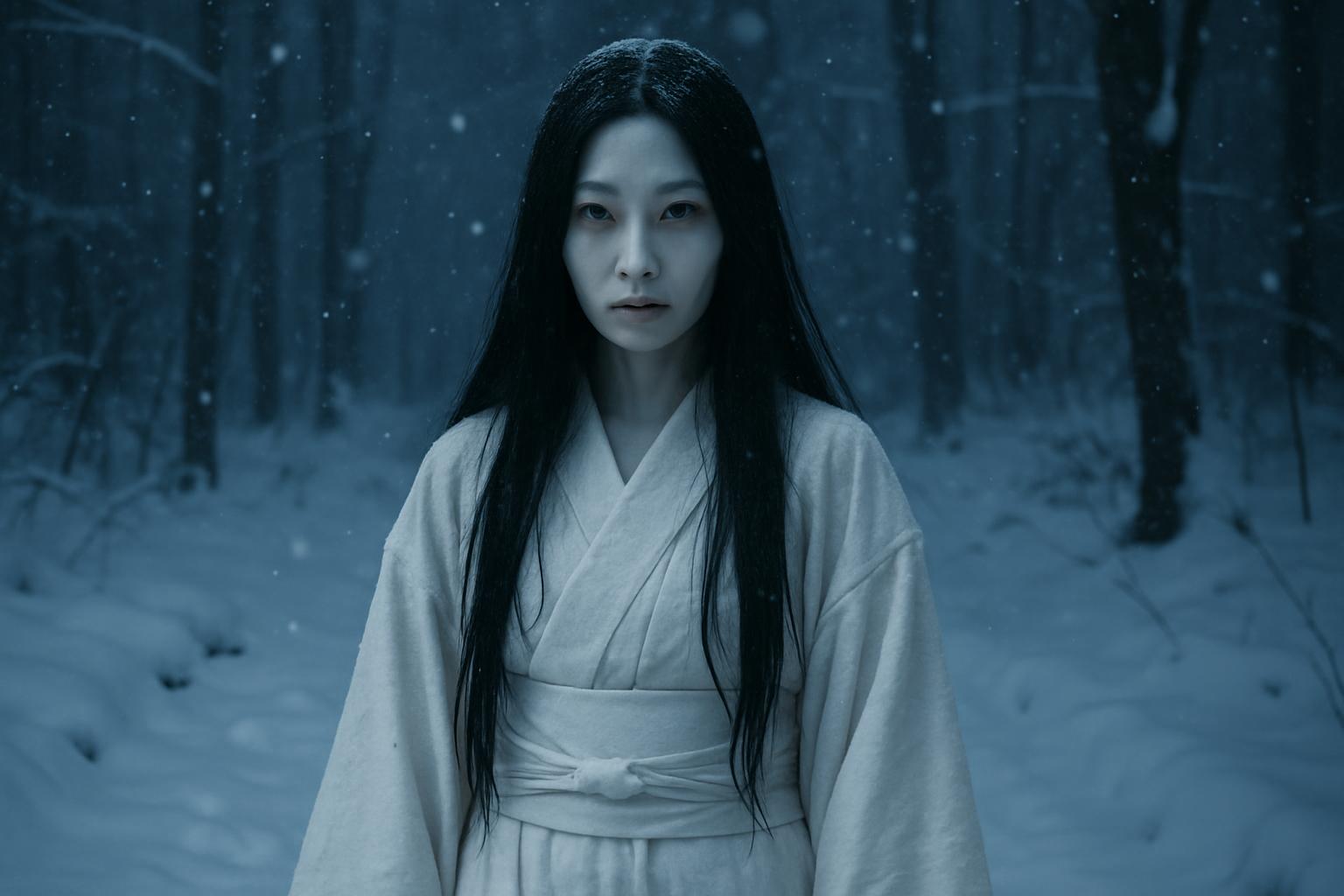 雪女の正体は実在した?怖すぎる伝説の真相と科学的解釈