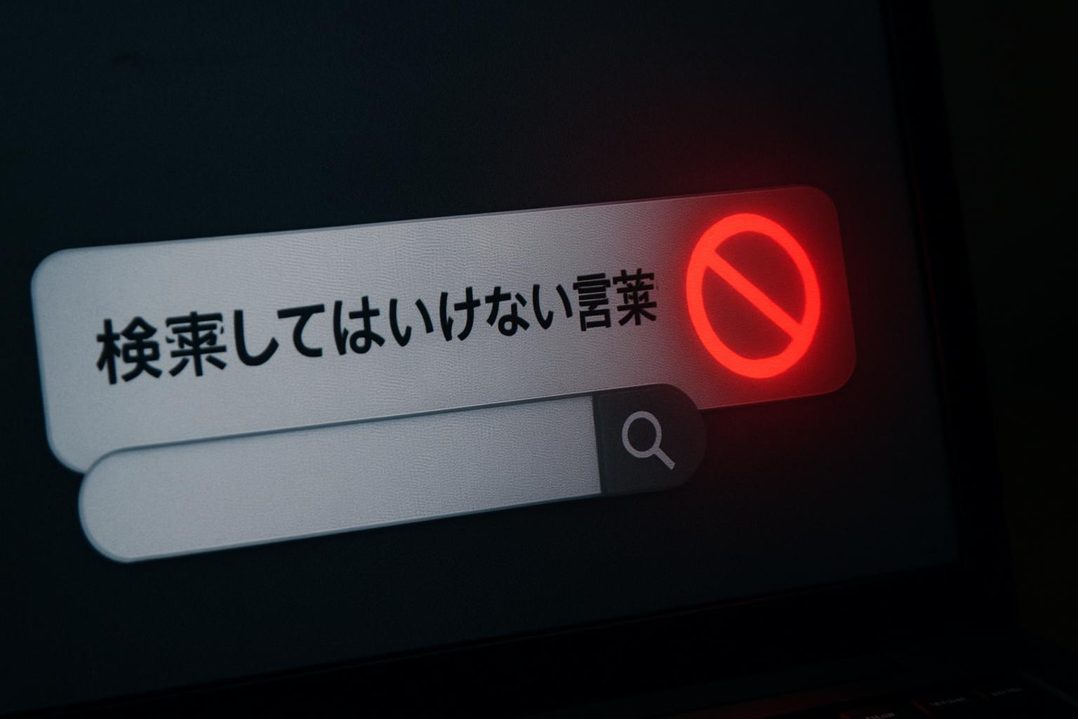 検索してはいけない言葉とは?意味・危険性・2ちゃんねる発祥のタブー検索ワードを徹底解説