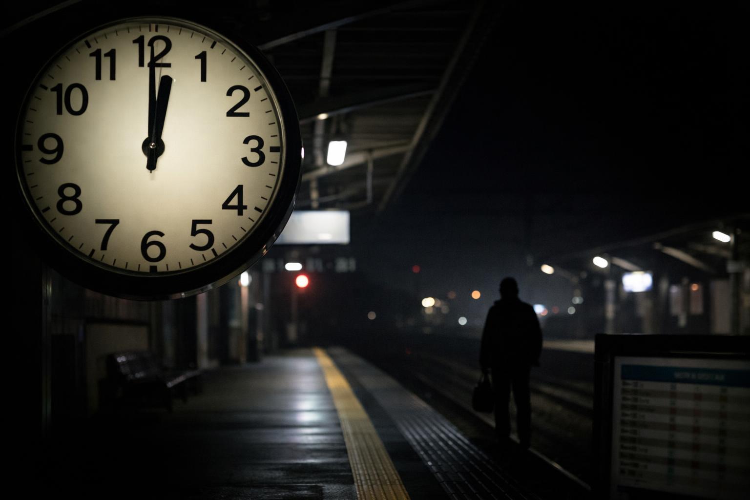 「存在しない終電」に乗ってしまった?JR・私鉄で本当に起こるダイヤの罠と最終電車トラブルの回避術