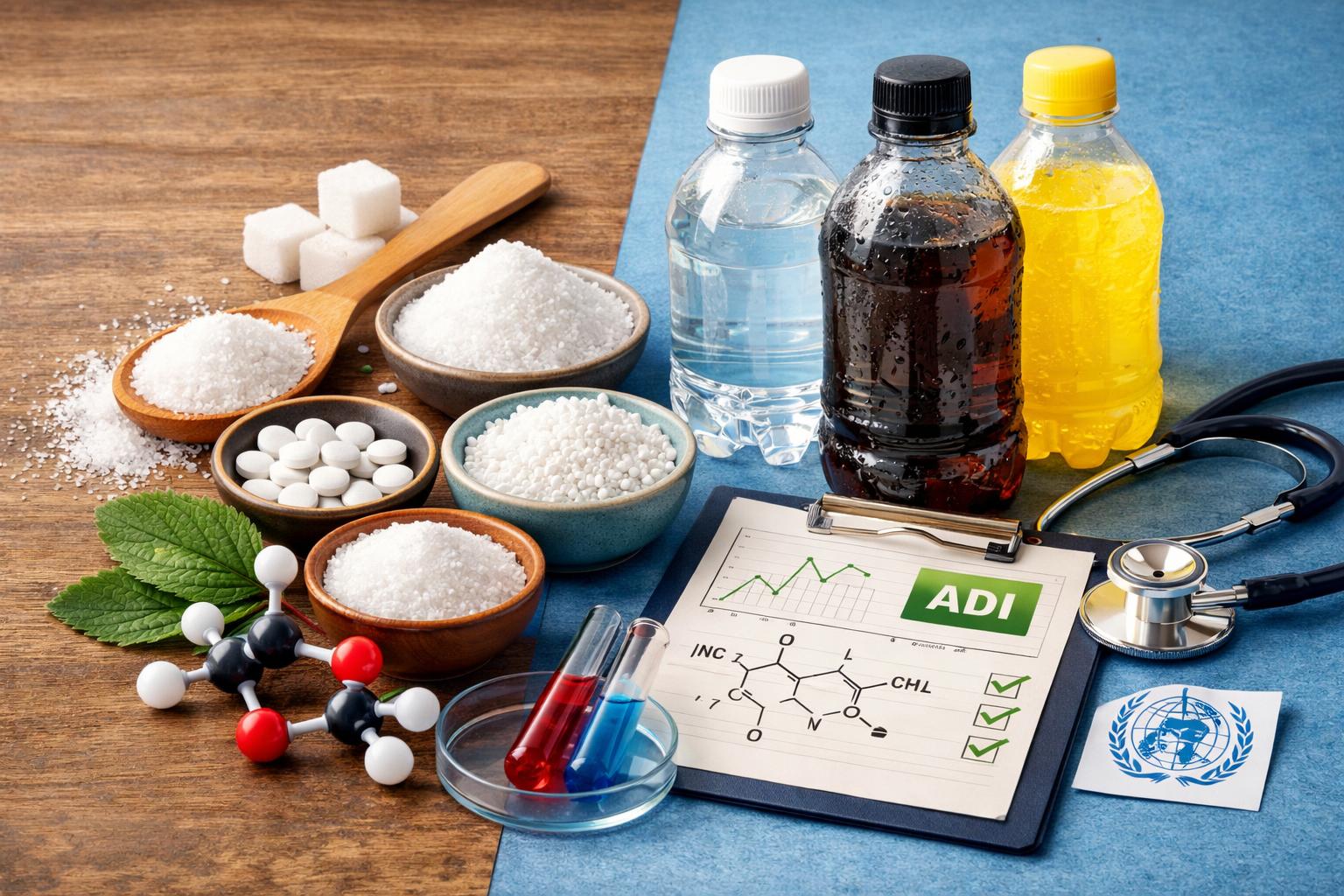 人工甘味料の危険性とは？アスパルテーム・スクラロース・アセスルファムKの本当のリスクと安全な甘味料の選び方