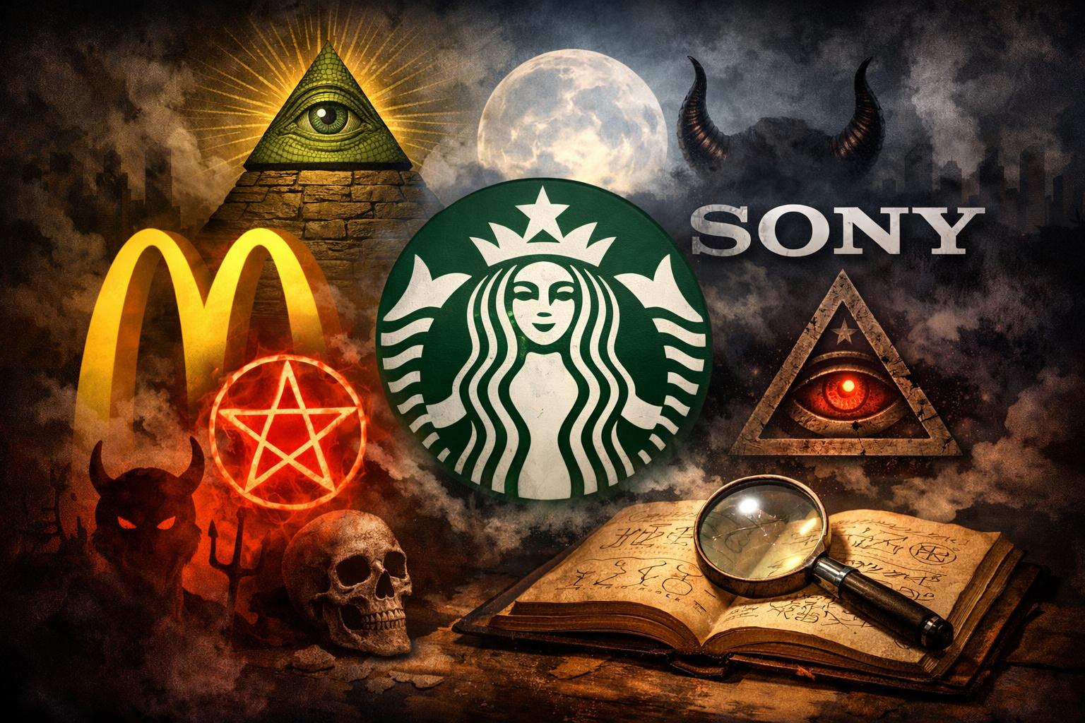 ロゴに隠された悪魔の印|マクドナルドやソニーなど有名ブランドデザインに潜む都市伝説を徹底検証