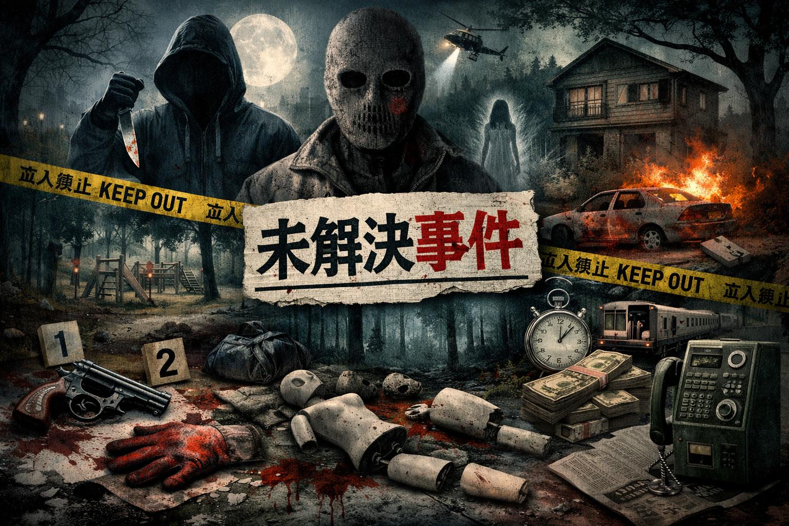 日本の未解決事件がホラーより怖い…世田谷一家殺害事件やグリコ・森永事件など戦後最悪の闇を徹底解説