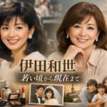 伊田和世 若い頃の美貌と経歴がすごい！伝説級エピソードから現在まで徹底解説