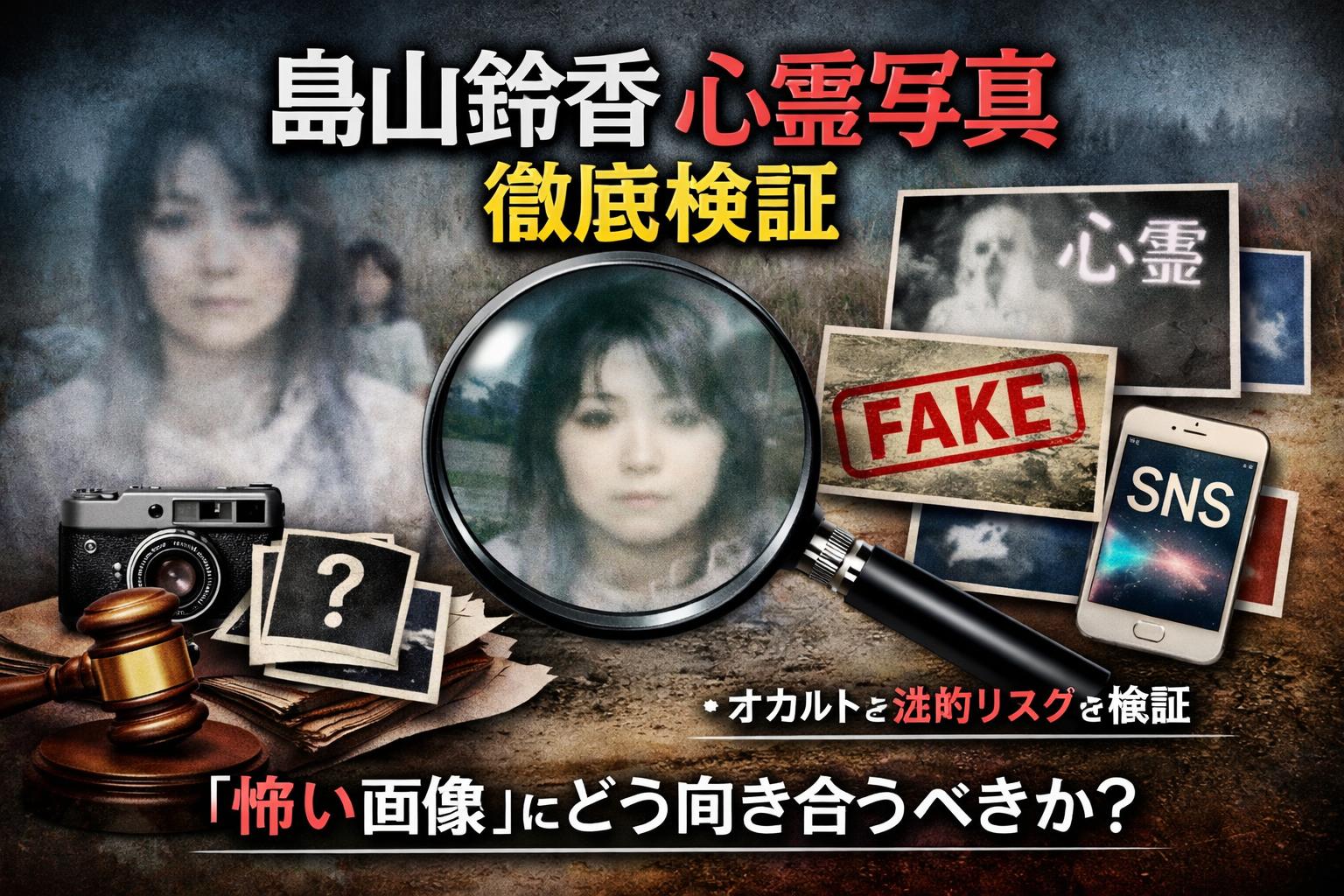 【徹底検証】畠山鈴香 心霊写真の噂は本当か?ネットで話題の画像とその真相を解説