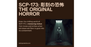SCP-173（彫刻）の正体と恐怖｜目を離した瞬間に首を折る最初のSCPの全貌と考察