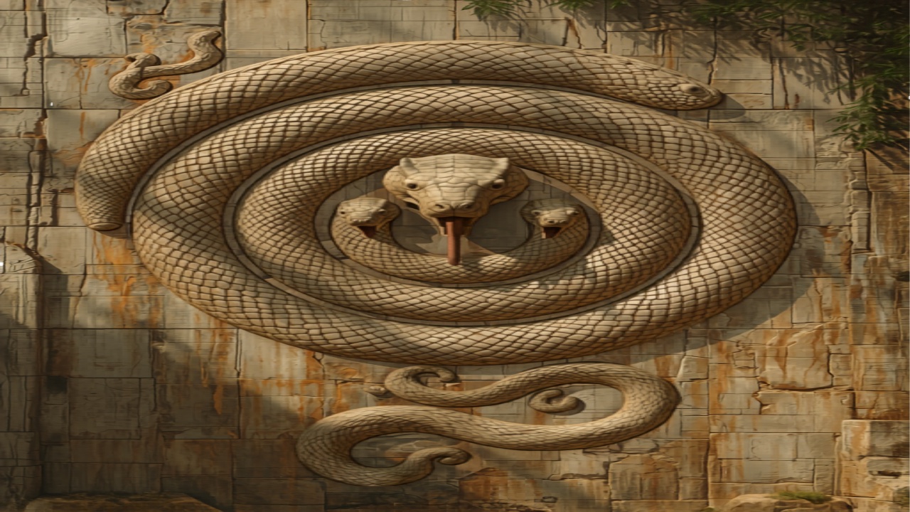 SCP-3000 アナンタシェーシャ ヒンドゥー神話 蛇神 石彫 起源